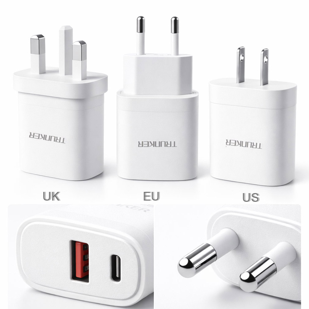 Trunker USB Chargers UK EU US