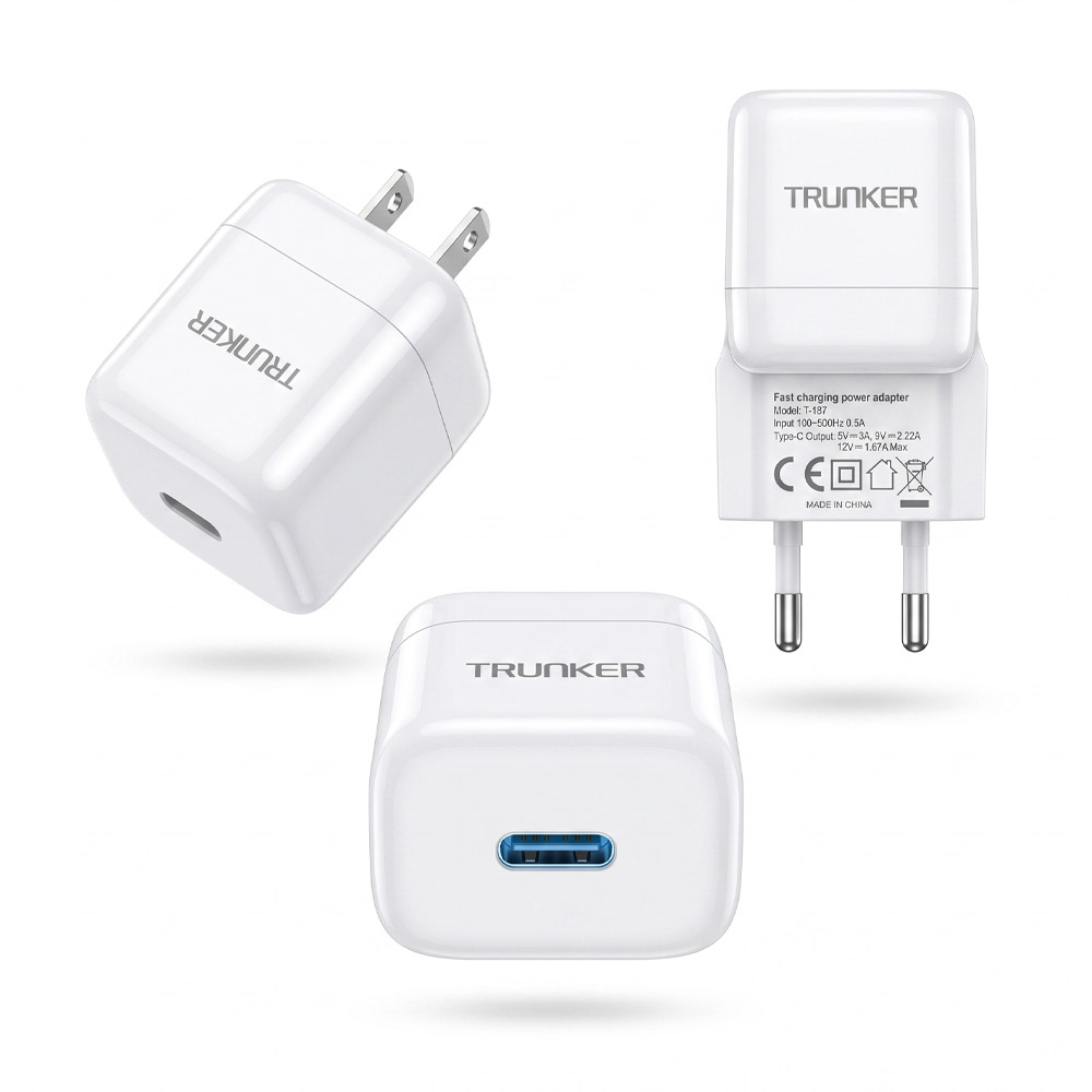Trunker 20W mini wall charger