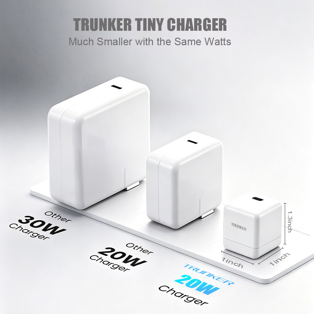 Trunker 20W Mini USB Charger