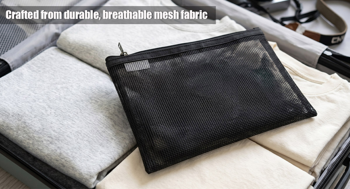 Trunker Mesh zipper bag Wholesale