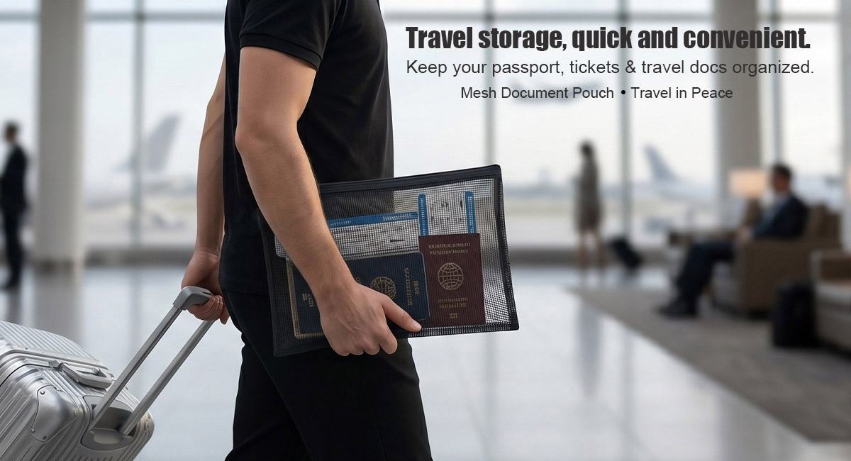 Trunker Mesh document bag Wholesale