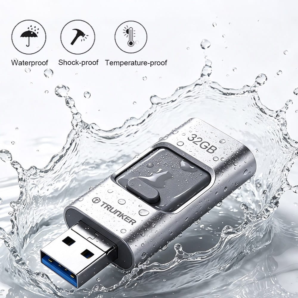 Trunker Micro USB Flash Drive for Android Tablets and Phones - High-Speed Transfer